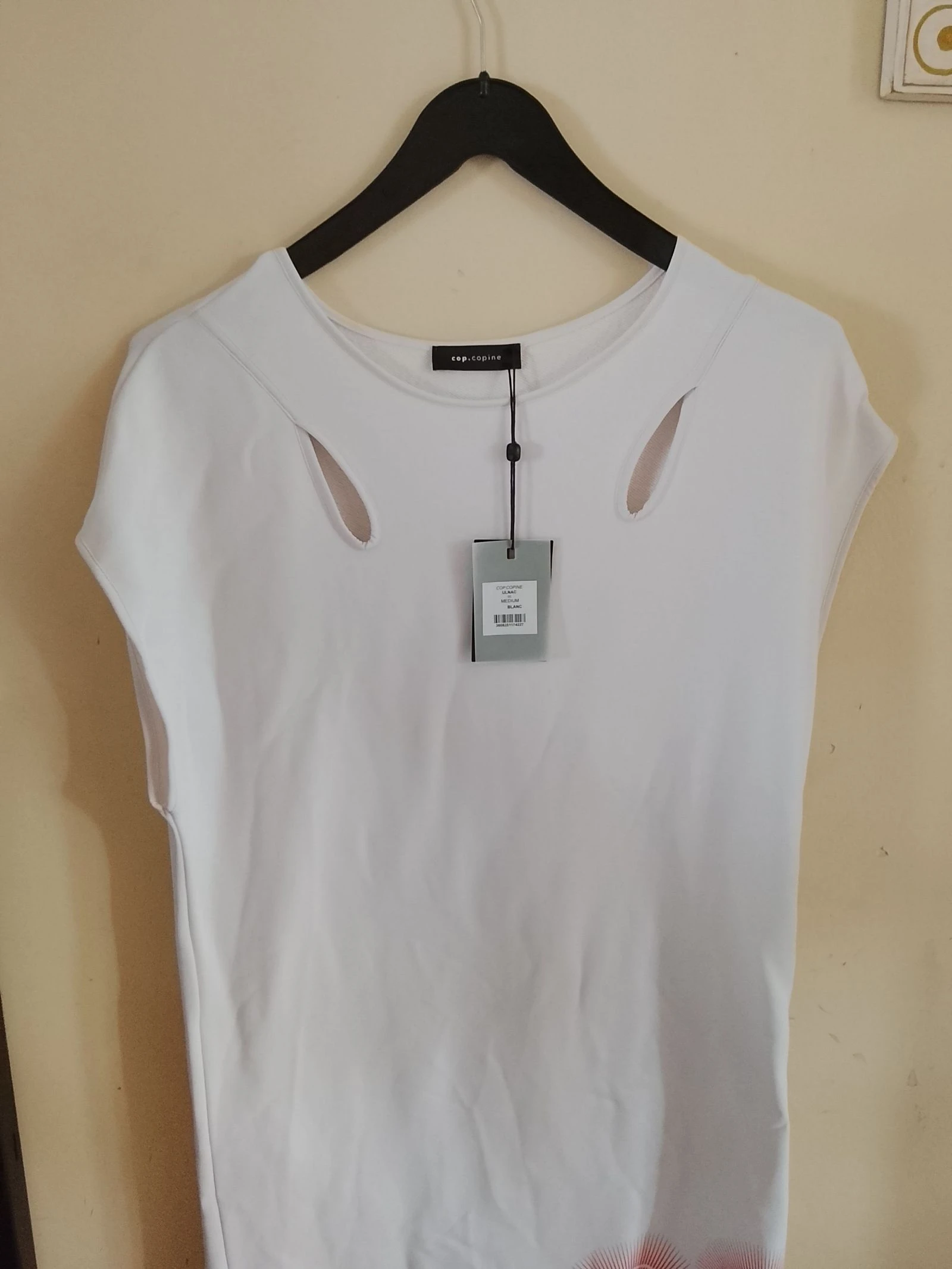 👒COP COPINE MAAT 38 RECHTE WITTE JURK 👒 – photo 3